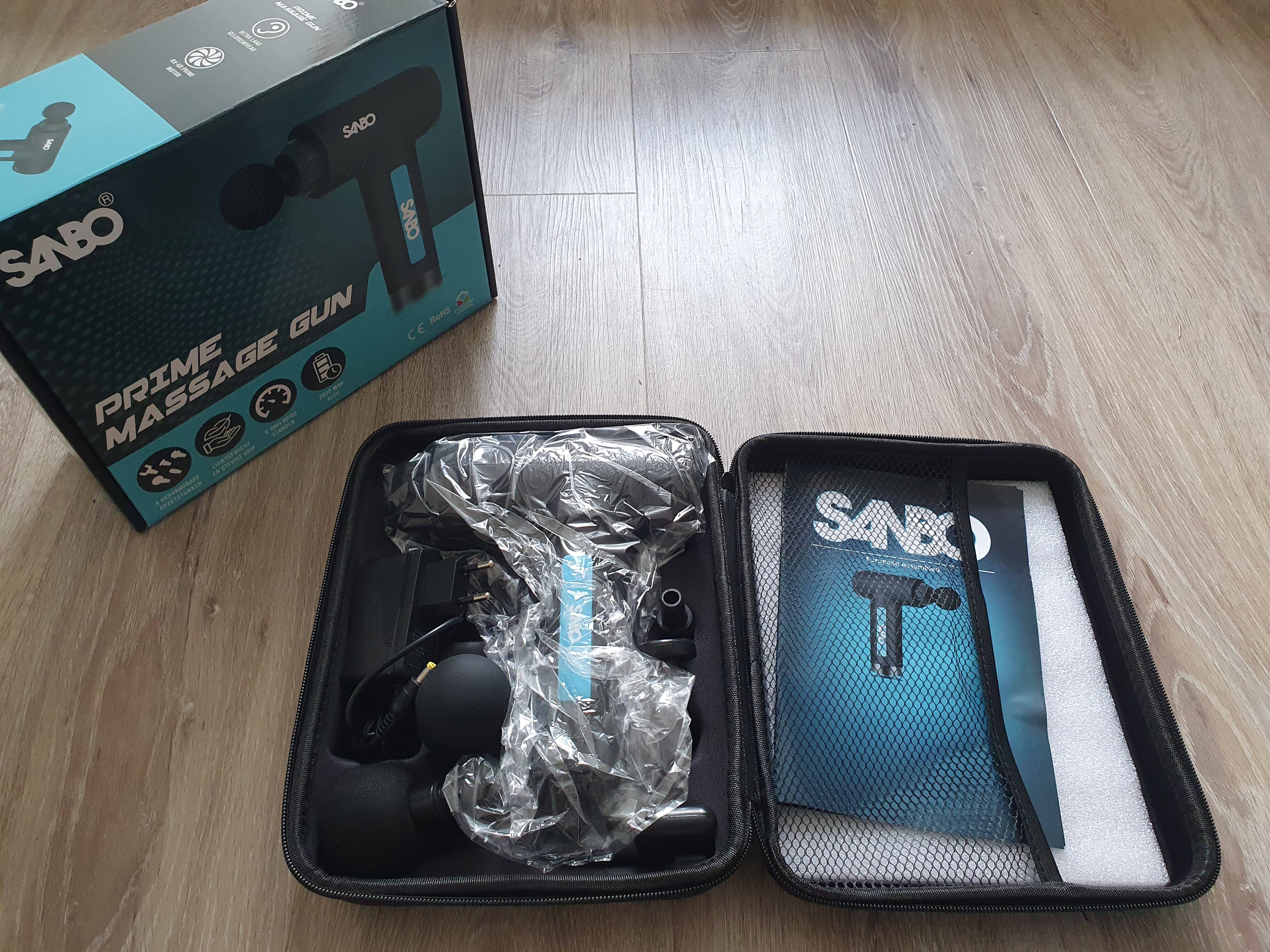 Sanbo massagegun opbergkoffer